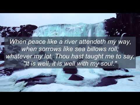 When Peace Like A River - live with lyrics - 1080p