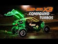 Canam x3 400 whp compound turbo murder hornet