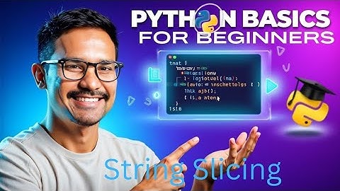 #Python# String slicing#
