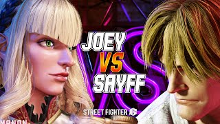 SF6 JoeyFGC (Manon) vs Sayff (Ken) Street Fighter 6