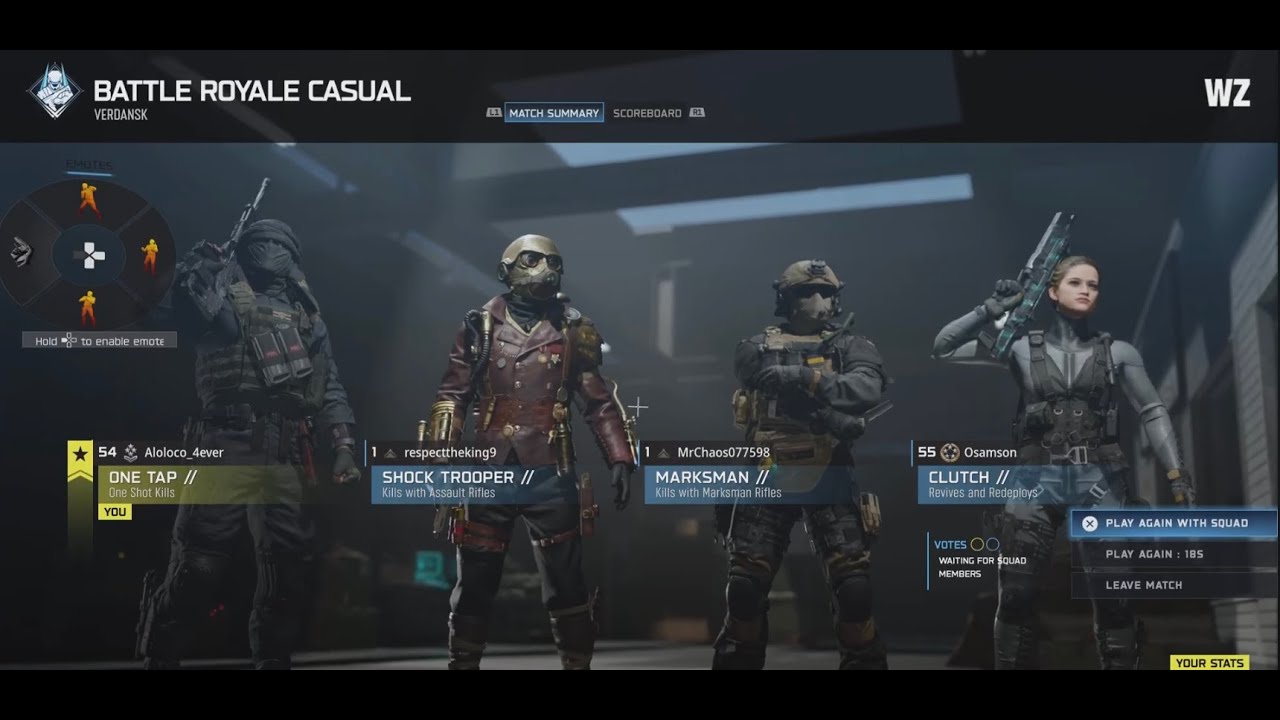 First squad match of the season. VAM000