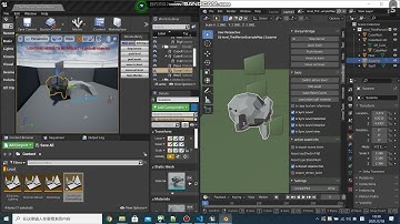 Unreal Engine Blender Bridge： 6-Level: Real-time editing