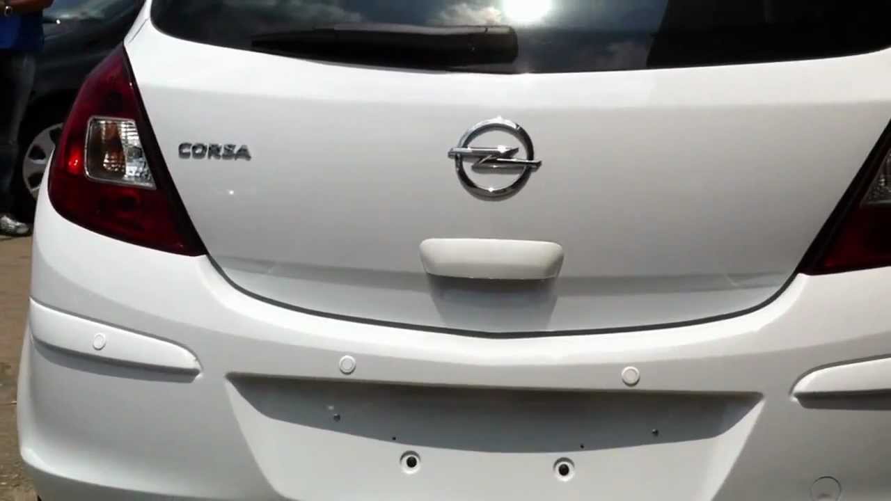 Opel Corsa 12 White Youtube