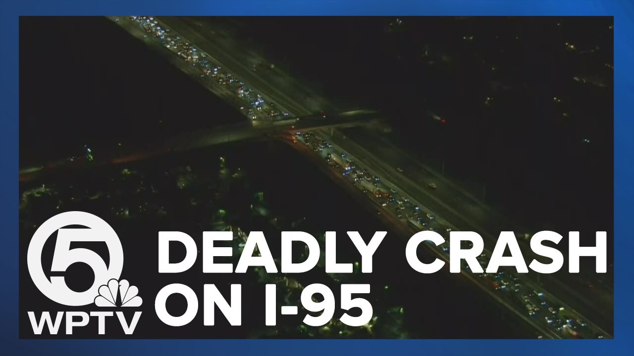 Deadly crash closes lanes of Interstate 95 southbound in Boca Raton ...