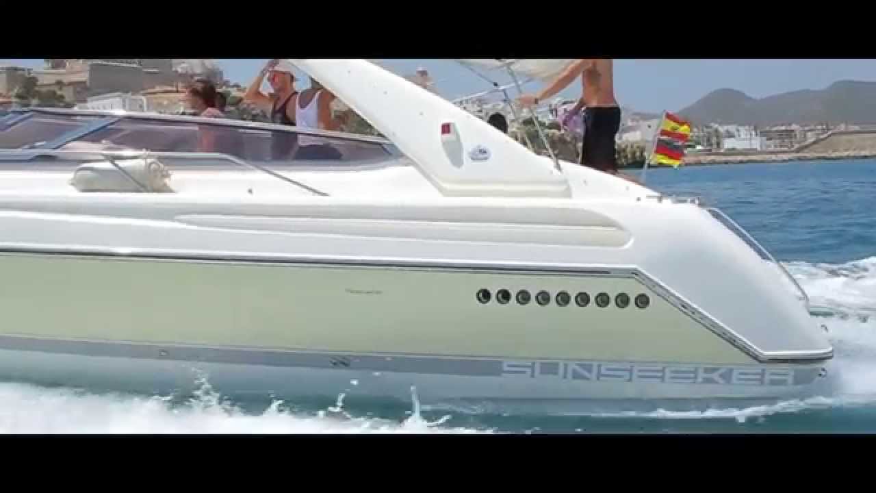 Sunseeker Tomahawk Yacht for charter IBIZA ONE - Luxury Villas Ibiza