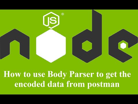 Send data from the Postman using url encoded | Body parser | API | Node Js | POST | URDU | Part 7