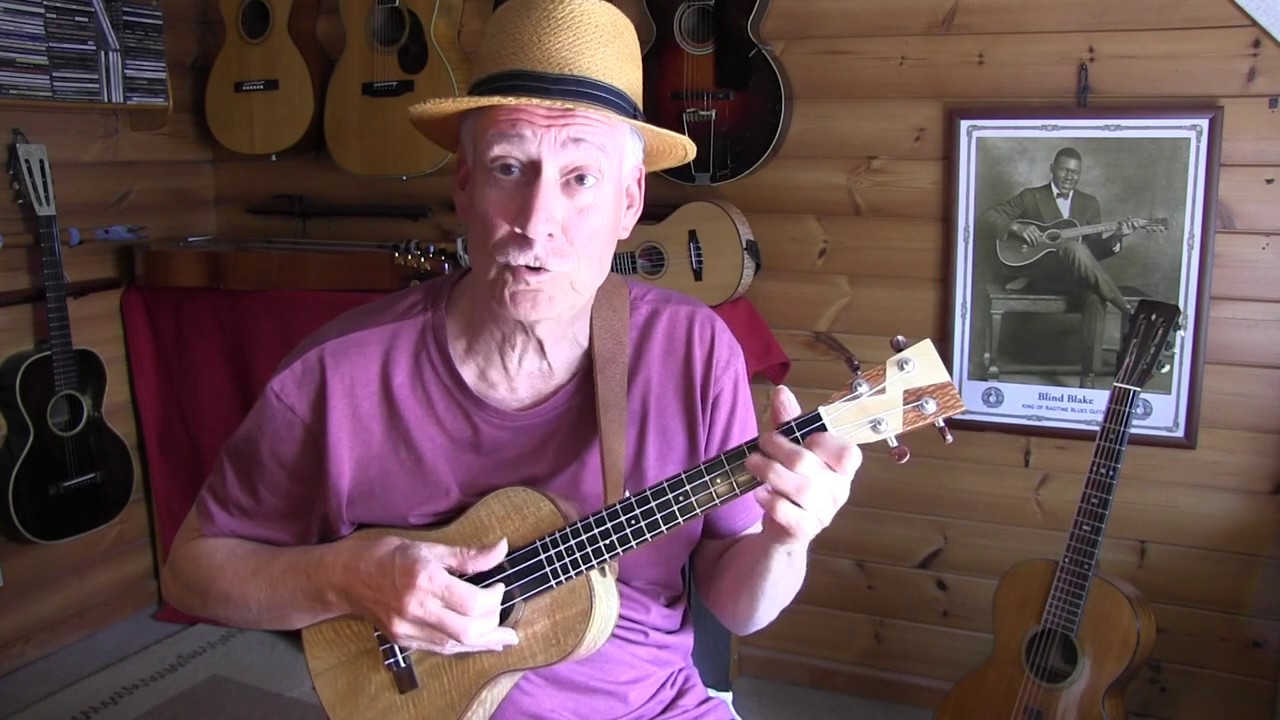 Fingerpicking Blues Ukulele "Glory of Love" TAB/Lesson available