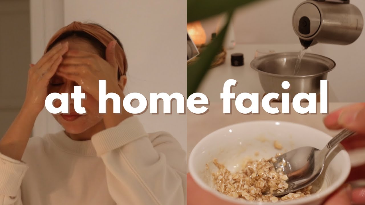 Natural At Home Facial for Acne & Acne Scars YouTube