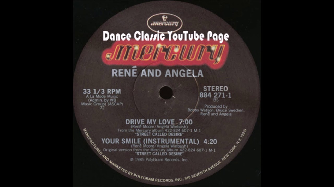 René And Angela - Drive My Love (Extended Mix)