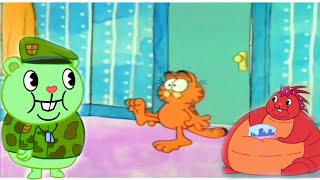 Garfield Answers The Door To Flippy and Flaky (Best Compilation 1)
