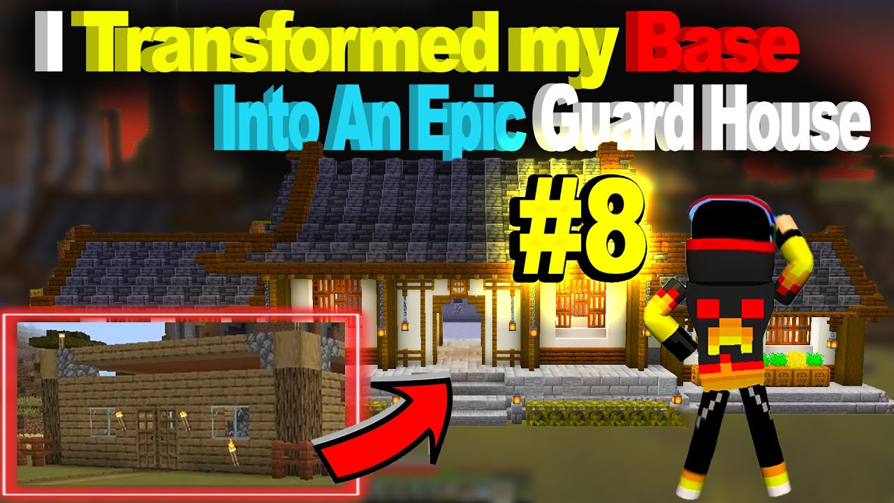 I Build an Epic Guard House | Minecraft Gameplay #8 - YouTube