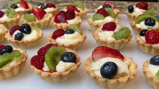 Mini-Tartaletas de Frutas para una gran ocasion - Facilisimo con Bedith