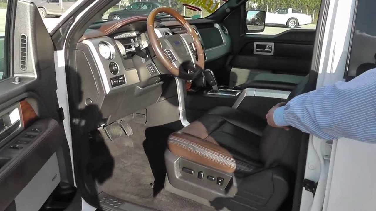 2010 FORD F150 PLATINUM CERTIFIED PRE OWNED