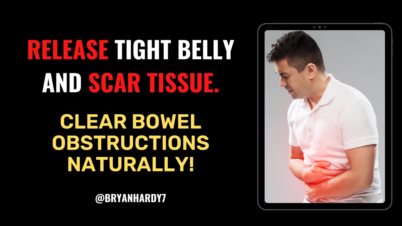 Release Your Belly! Self Massage Follow Along For Scar Tissue, Adhesions and Bowel Obstructions