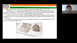 Principles of Geophysical Exploration Methods for Subsurface Structures (Resistivity Method 1)