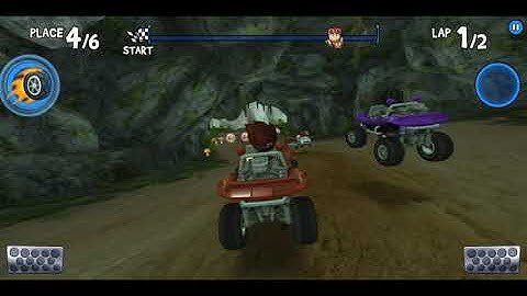 Beach Buggy Racing Sunshine Sprint Level 14 Walkthrough Gino Jungle | ST Warriors Gaming | STW