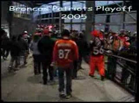 #NEvsDEN 2005 Playoff Victory Celebration - Broncos 27 Patsies 13