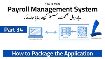 How to Make Payroll Management System Part-34 in Urdu/Hindi | Application BackEnd and FrontEnd