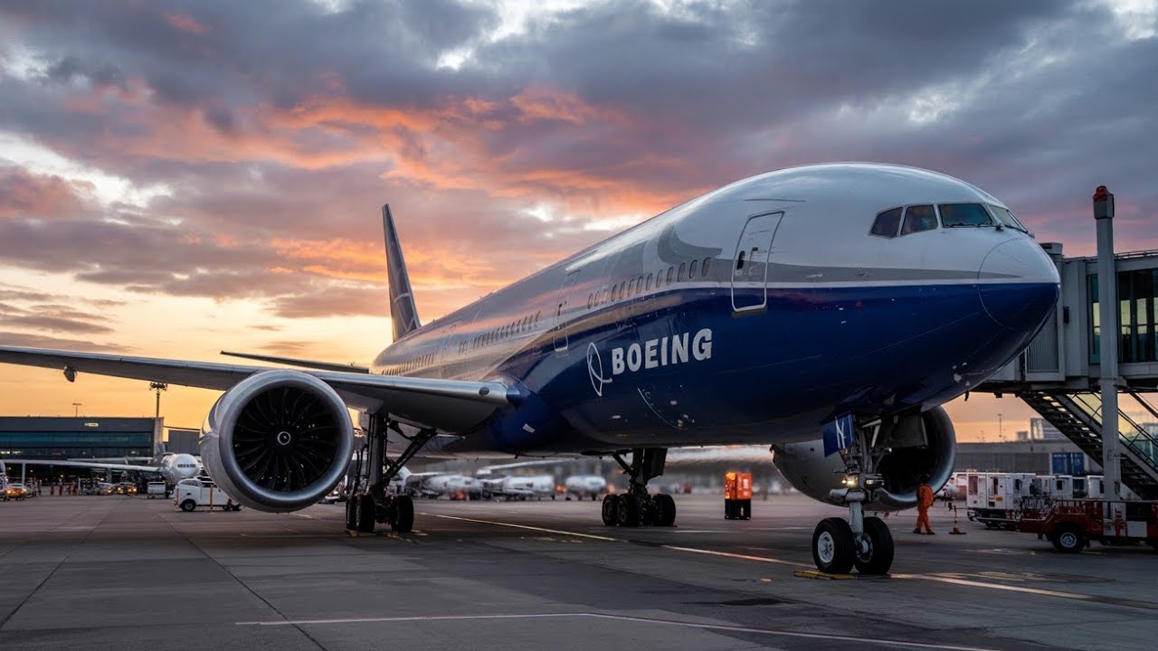 Подробности о Boeing 777X 2026 года | Самый современный роскошный авиалайнер Америки