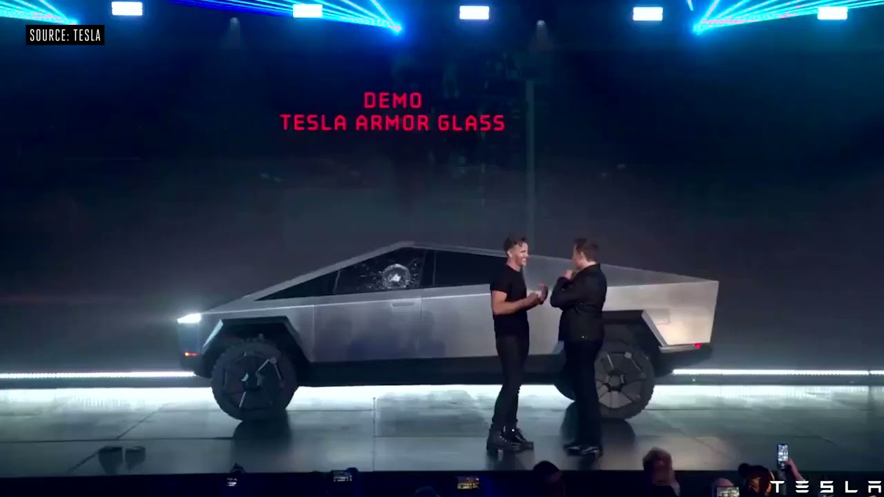 Tesla Cybertruck Glass Fail | Elon Musk Embarrassed