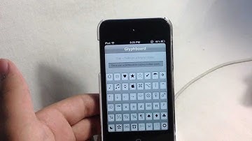 Adding the Apple Logo to an iOS folder name using Glyphboard and Emoji