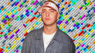 Eminem, As The World Turns | Rhyme Scheme Highlighted