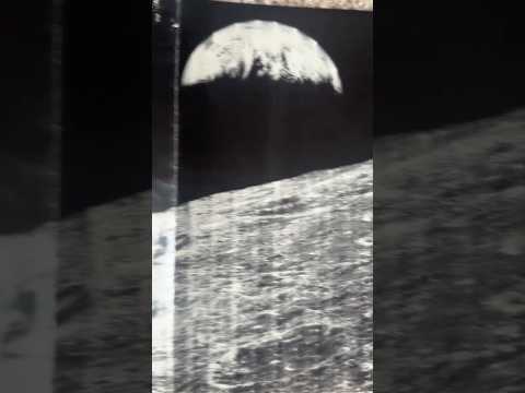 Video Before Artemis: The First NASA Earthrise Photo #engineering #tech #moon