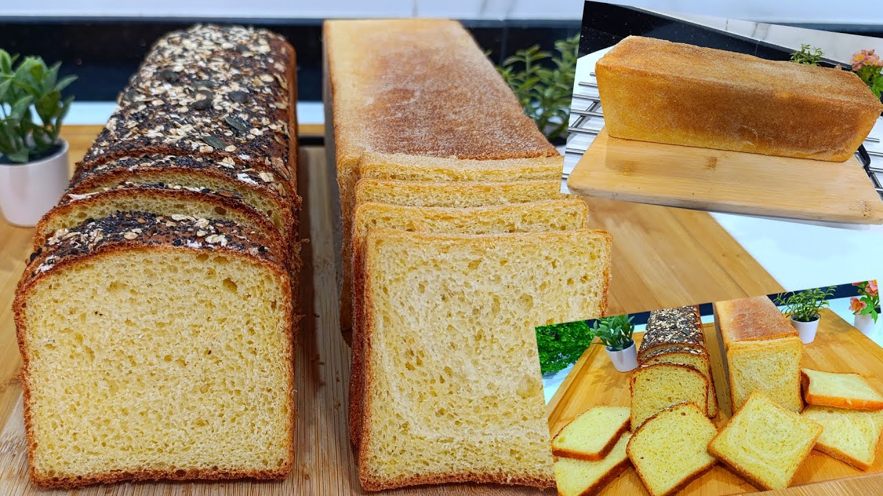 Pain de mie🍞او خبز التوست بدون دقيق أبيض ولا زبدة ولا محسن ناجح من التجربة الاولى