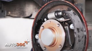 Hur byter man Hjulbromscylinder VW LUPO (6X1, 6E1) - videoguide