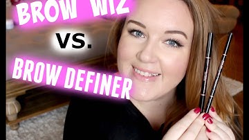 *NEW* ANASTASIA BEVERLY HILLS BROW DEFINER VS BROW WIZ!