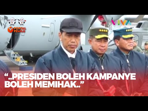 Jokowi: Presiden Boleh Kampanye-Memihak, Menteri Juga Boleh, Tapi....