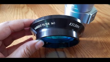 水下攝影 -- Keldan Ambient Filter 環境光濾鏡 測試