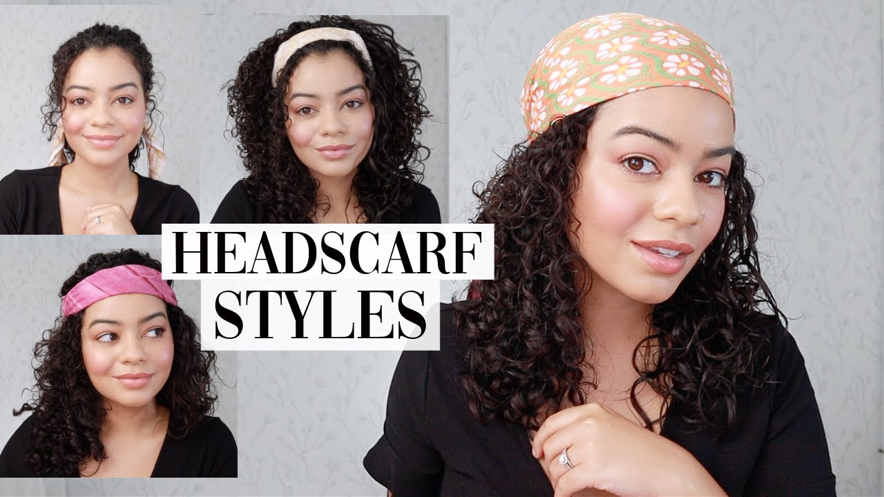 6 WAYS TO TIE A HEADSCARF QUICK & EASY YouTube