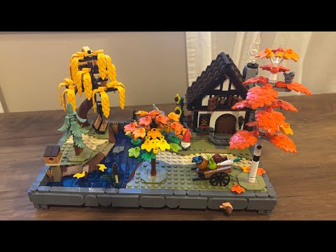 LEGO 11372: Autumn Cottage Garden Speed Build