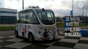 Pilot met de Navya Robot Bus in Helmond