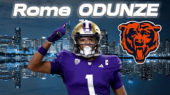 Rome Odunze Complete Highlights || Welcome to Chicago || Washington Huskies
