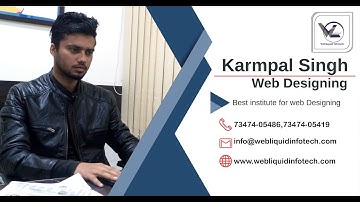 Web Designing Training Institute | Webliquidinfotech Chandigarh
