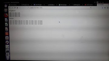 Border Router and logging data onto the website