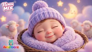 Make Baby Sleep in 5 Minutes - 15 Min Soft Lullaby Mix (No Ads, No Interruption) | Avatoons screenshot 3