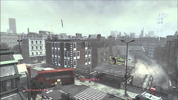 MW3 Across Map Random Throwing Knife Montage #3