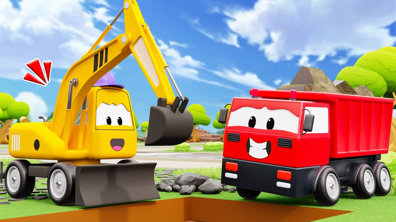 Plane Crash | 3D Construction Project: Excavators, Dump Trucks Build New House After Plane Crash