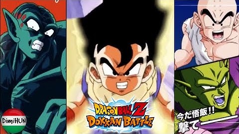 DFE Kid Gohan Super Attack, Active Skill, Unit SA and Garlic Jr., F2P LR Trunks&Bulma Super Attack!