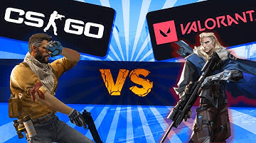 CSGO player with 15,000 hours tries VALORANT!