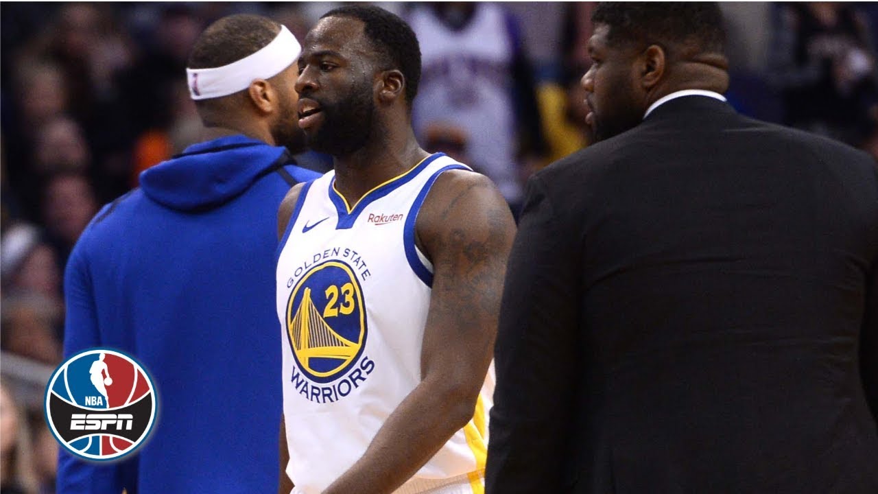 Draymond Green ejected in Warriors' win vs. Suns | NBA Highlights - YouTube