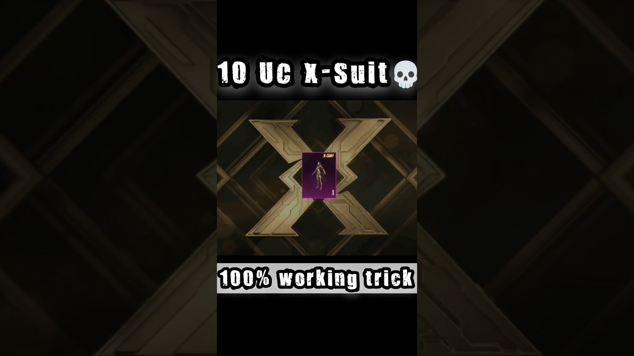 100% working Trick bgmi 10 UC crate opening 