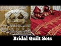 Kashmiri bridal 8 piece quilt set bridal quilt set1