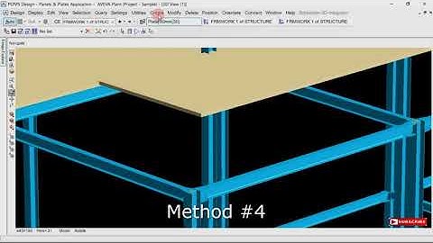 PDMS floor Panel design (Different Methods)