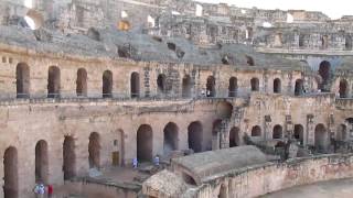 КОЛИЗЕЙ В ТУНИСЕ. АМФИТЕАТР (КОЛИЗЕЙ) В ЭЛЬ-ДЖЕМЕ / COLISEUM IN TUNISIA