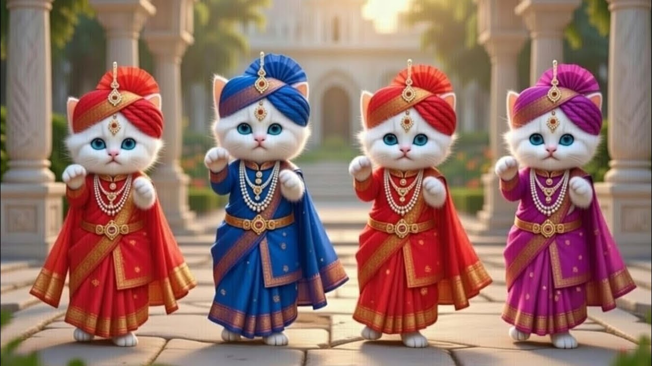 बिल्ली डांस | Cutest Cat videos funny dance🤣💃Videos for cats 