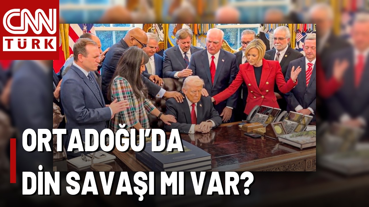 Beyaz Saray'da Dua Seansı: Papazlar Trump İçin Geldi! Ortadoğu'da Din Savaşı Mı?